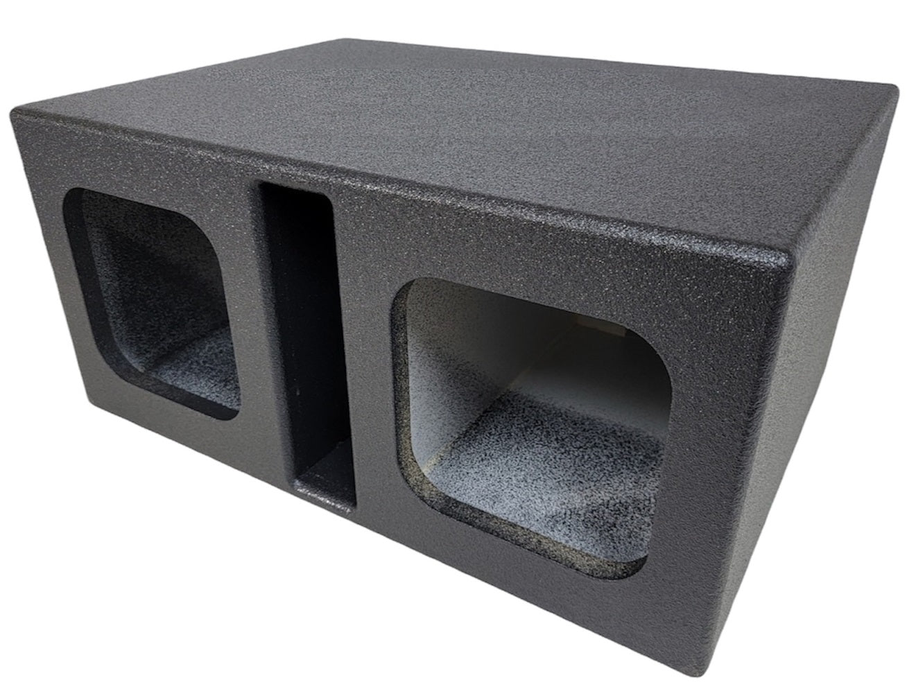 Dual 8" Subwoofer Enclosure | 33 Hz Low-Tuned | Rugged Bedliner Finish
