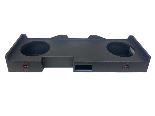 Chevrolet Silverado GMC Sierra Crew Cab (4-Full doors) 2019 - 2024 (Dual 12" Ported)