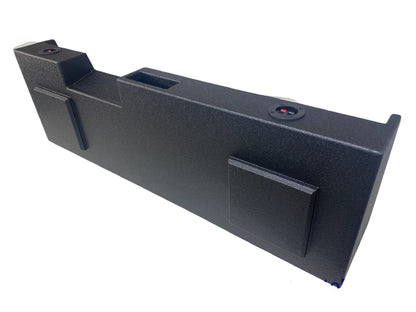 Chevrolet Silverado GMC Sierra Crew Cab (4-Full doors) 2019 - 2024 (Dual 12" Ported)