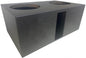 Dual 15" Ported Enclosure XL Size (Jumbo Air Space) Double Baffled