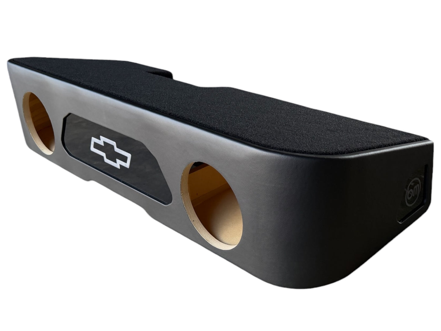 GM/Chevy Custom Underseat Enclosure: 2019+ Crew Cab (Dual 8")