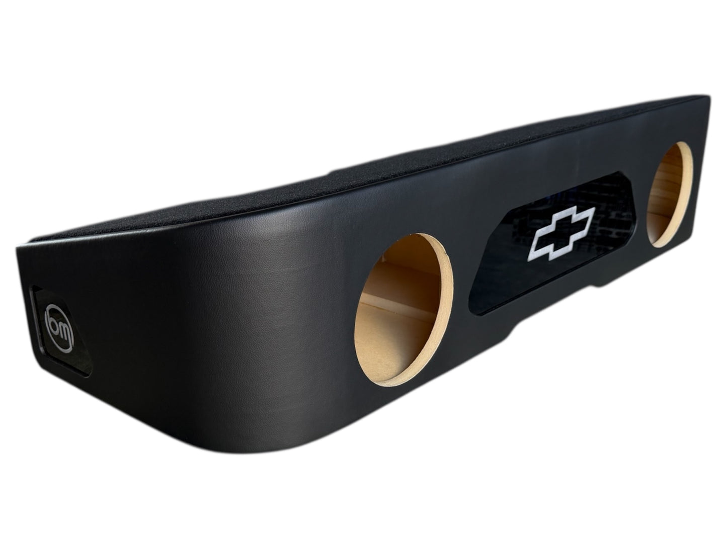 GM/Chevy Custom Underseat Enclosure: 2019+ Crew Cab (Dual 8")